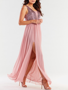 Сукня жіноча Awama A486 M Рожева (5902360565425) - зображення 3