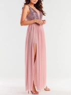 Сукня жіноча Awama A486 M Рожева (5902360565425) - зображення 4