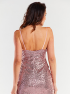 Сукня жіноча Awama A487 L Рожева (5902360565517) - зображення 7