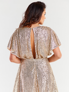 Сукня жіноча Awama A488 S Золотиста (5902360565616) - зображення 7
