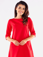 Сукня жіноча Awama A521 S Червона (5902360573857) - зображення 4