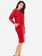 Sukienka tunika damska Awama A206 L/XL Czerwona (5902360519602) - obraz 4