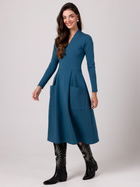 Сукня жіноча BeWear B266 S Синя (5905563717820) - зображення 3