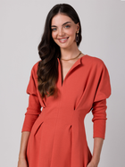 Sukienka trapezowa damska BeWear B273 XL Czerwona (5905563718926) - obraz 4