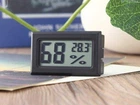 Цифровий гігрометр і термометр з РК-дисплеєм 2в1 -50 ~ 70° C (чорний)