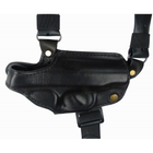 Кобура Медан для Stalker 914 оперативная кожаная формованная двухслойная с кожаным креплением (1005 Stalker 914) - изображение 2