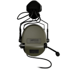 Тактичні активні навушники Sordin Supreme MIL CC з ARC Rail, колір – Олива (72332-06-S) - зображення 4