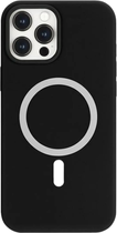 Etui Mercury MagSafe Silicone do Apple iPhone 12 Pro Max Black (8809793493844) - obraz 1