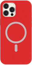Etui Mercury MagSafe Silicone do Apple iPhone 12 Pro Max Red (8809793493998) - obraz 1