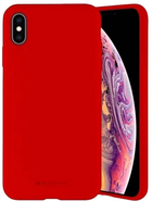 Etui Mercury Silicone do Apple iPhone X/Xs Red (8809745645055) - obraz 1