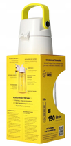 Butelka na wodę Dafi Solid 500 ml z wkladem filtrującym Żółty (5902884108184) - obraz 3