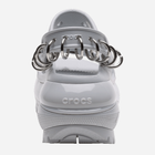 Жіночі сандалі Crocs Mega Crush Rebel SNDL W CR208339-SHIM 36-37 (M4/W6) 22 см Сірі (196265238668) - зображення 3