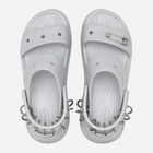 Жіночі сандалі Crocs Mega Crush Rebel SNDL W CR208339-SHIM 36-37 (M4/W6) 22 см Сірі (196265238668) - зображення 4