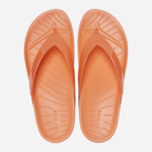 Klapki japonki damskie Crocs Splash Shine Flip CR208534-PERS 41-42 (W10) 26 cm Pomarańczowe (196265285860) - obraz 4
