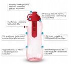 Butelka filtrująca Dafi Soft 300 ml z filtrem Czerwona (5902884102168) - obraz 4