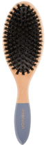 Szczotka Inter Vion Wooden Line drewniana z naturalnym włosiem Szara (5902704986411) - obraz 1