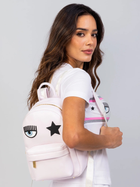 Рюкзак жіночий Chiara Ferragni 74SB4BO1ZS735 Світло-рожевий (8052672352378) - зображення 2
