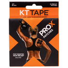Кинезио тейп (Kinesio tape) KTTP PRO X STRIP 15шт черный - изображение 1