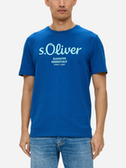 Koszulka męska s.Oliver 10.3.11.12.130.2139909-56D1 S Niebieska (4099974204015) - obraz 1