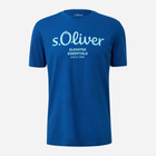 Koszulka męska s.Oliver 10.3.11.12.130.2139909-56D1 XL Niebieska (4099974204046) - obraz 4