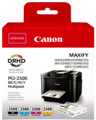 Набір картриджів Canon PGI-2500 Multipack Cyan/Magenta/Yellow/Black (8714574652382) - зображення 1