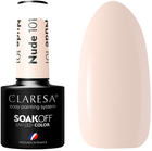 Lakier hybrydowy do paznokci Claresa Soak Off UV/LED Nude 101 5 g (5902846077091) - obraz 1