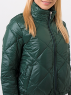 Куртка демісезонна коротка жіноча Zaiia ZAJA05 38 Зелена (8224392784887) - зображення 4