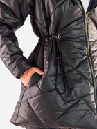 Куртка демісезонна подовжена жіноча Awama A540 L/XL Чорна (5902360566958) - зображення 6
