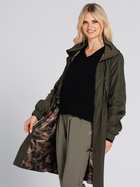 Trencz damski Look Made With Love 911A Ima XL Olive (5903999312404) - obraz 7