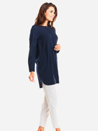 Bluzka damska z krótkim rękawem Awama A236 XL Ciemnoniebieska (5902360524613) - obraz 3