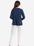 Блузка жіноча Awama A251 S Темно-синя (5902360526228) - зображення 4