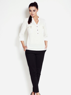 Блузка жіноча Awama A51 S Біла (5902360501409) - зображення 2