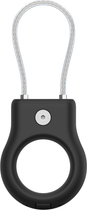 Holder z karabińczykiem Belkin Secure Holder with Wire Cable Airtag Black (MSC009btBK) - obraz 3