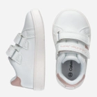 Buty sportowe dziecięce dla dziewczynki na rzepy Calvin Klein Jeans Low Cut Velcro Sneaker V1A9-80782-1355X134 28 Białe (8052578509562) - obraz 4