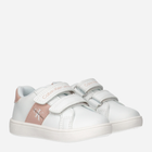 Buty sportowe dziecięce dla dziewczynki na rzepy Calvin Klein Jeans Low Cut Velcro Sneaker V1A9-80782-1355X134 29 Białe (8052578509579) - obraz 2