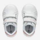 Buty sportowe dziecięce dla dziewczynki na rzepy Calvin Klein Jeans Low Cut Velcro Sneaker V1A9-80782-1355X134 30 Białe (8052578509586) - obraz 3