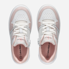 Buty sportowe dziecięce dla dziewczynki Calvin Klein Jeans Low Cut Lace-Up Sneaker V3A9-80797-1355X054 30 Różowy/Biały (8052578518403) - obraz 3