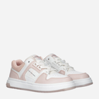 Підліткові кросівки для дівчинки Calvin Klein Jeans Low Cut Lace-Up Sneaker V3A9-80797-1355X054 36 Рожевий/Білий (8052578518465) - зображення 2