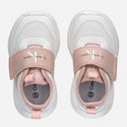 Buty sportowe dziecięce dla dziewczynki na rzepy Calvin Klein Jeans Low Cut Sneaker V1A9-80801-1697X134 29 Biały/Różowy (8052578509890) - obraz 3