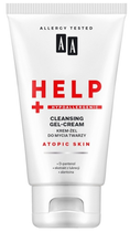 Krem-żel do mycia twarzy AA Help Atopic Skin bezzapachowy 150 ml (5900116014449) - obraz 1
