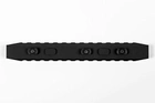 Планка Пикатинни КРУК CRC 9025 Черный АНОД на 13 слотов с креплением M-Lok - изображение 3
