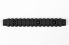 Планка Пикатинни КРУК CRC 9025 Черный АНОД на 13 слотов с креплением M-Lok - изображение 2