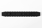 Планка Пикатинни КРУК CRC 9025 Черный АНОД на 13 слотов с креплением M-Lok - изображение 3