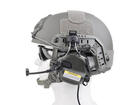 Активні навушники Earmor М32Н із кріпленням та гарнітурою під шолом Чорний (Kali) AI137 - зображення 2