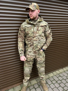 Мужской демисезонный комплект куртка парка Tactical Series и штаны Yevhev G3 Мультикам XL (Kali) AI046 водонепроницаемый не продувной повседневный - изображение 1