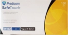 Перчатки смотровые виниловые нестерильные Medicom SafeTouch неопудренные черные 50 пар № L (11132-C) - изображение 1