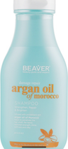 Восстанавливающий шампунь для поврежденных волос с аргановым маслом Beaver Shampoo Argan Oil 350 мл