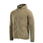 Куртка флісова M-Tac Lite Microfleece Hoodie Dark Olive Size M - зображення 1