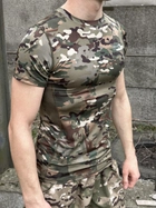Костюм тактичний розмір XL Esty футболка та штани мультикам - зображення 2
