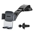 Автомобільний тримач Baseus Easy Control Clamp Black (YM1124)